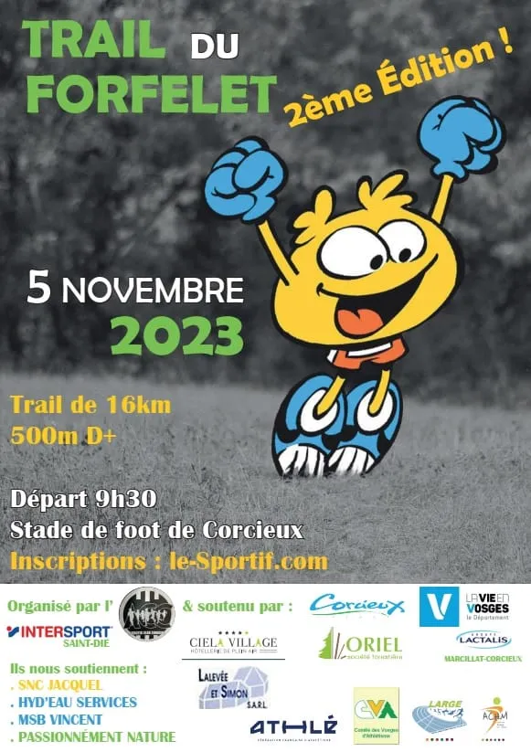 Trail du Forfelet 2024 Inscription Résultats