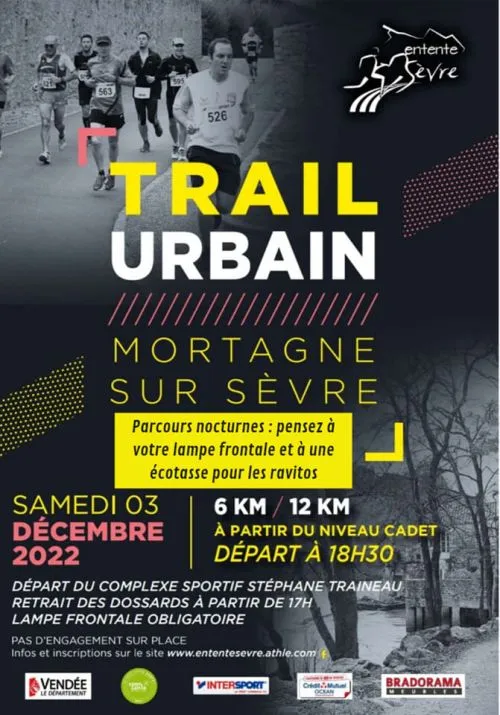 Trail urbain de Mortagne 2025 Inscription Résultats