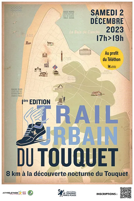 Trail urbain du Touquet 2025 Inscription Résultats