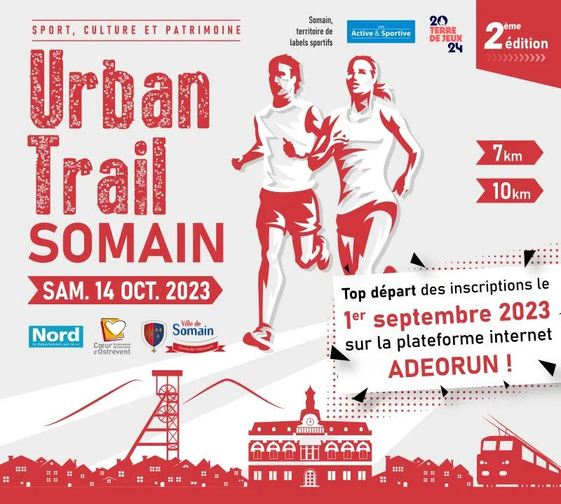 Urban trail Somain 2024 Inscription Résultats