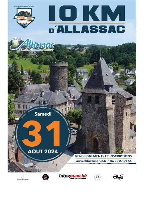 10 km d’Allassac 2024 Inscription Résultats