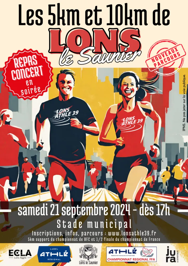 affiche de la course