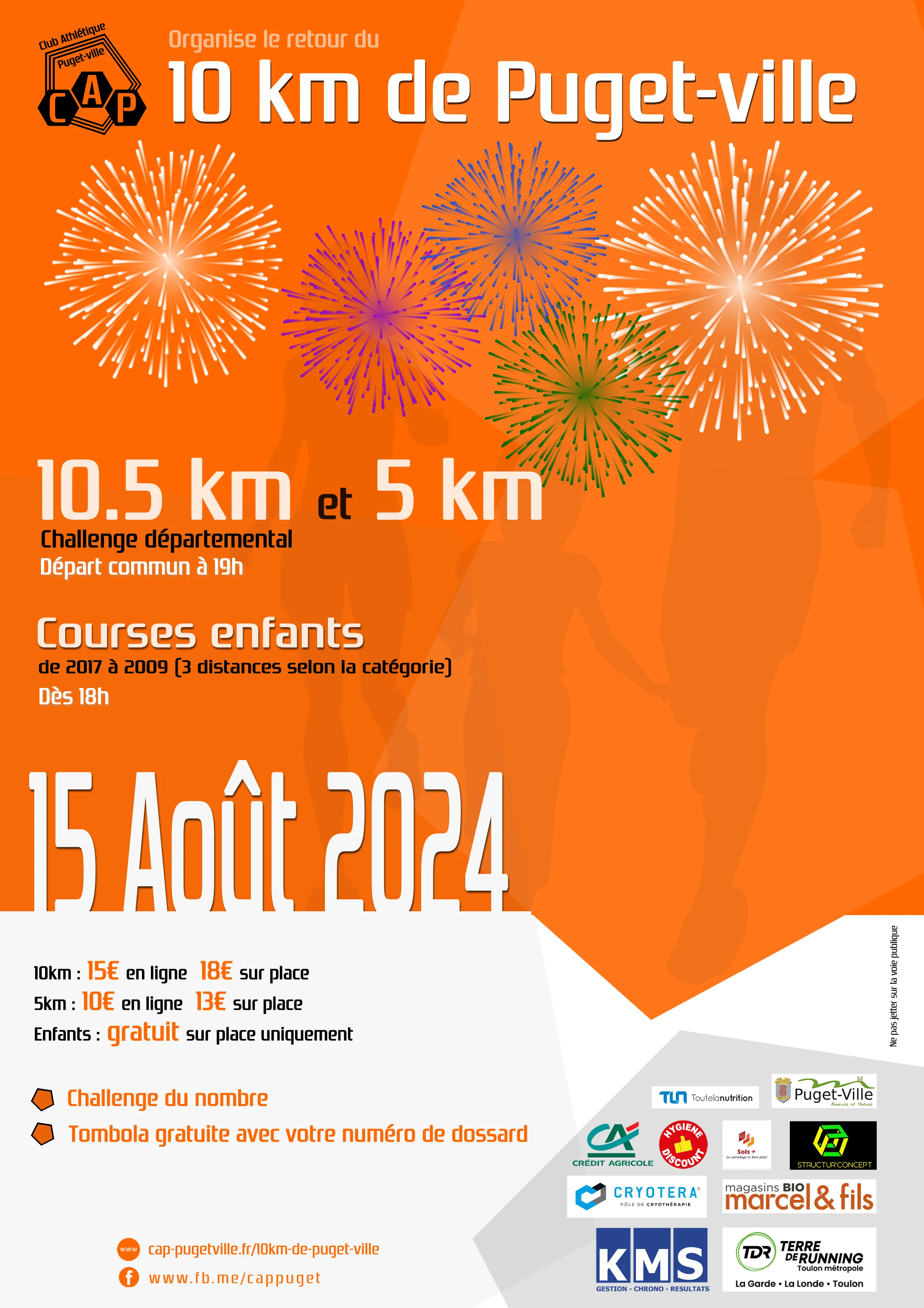 affiche de la course