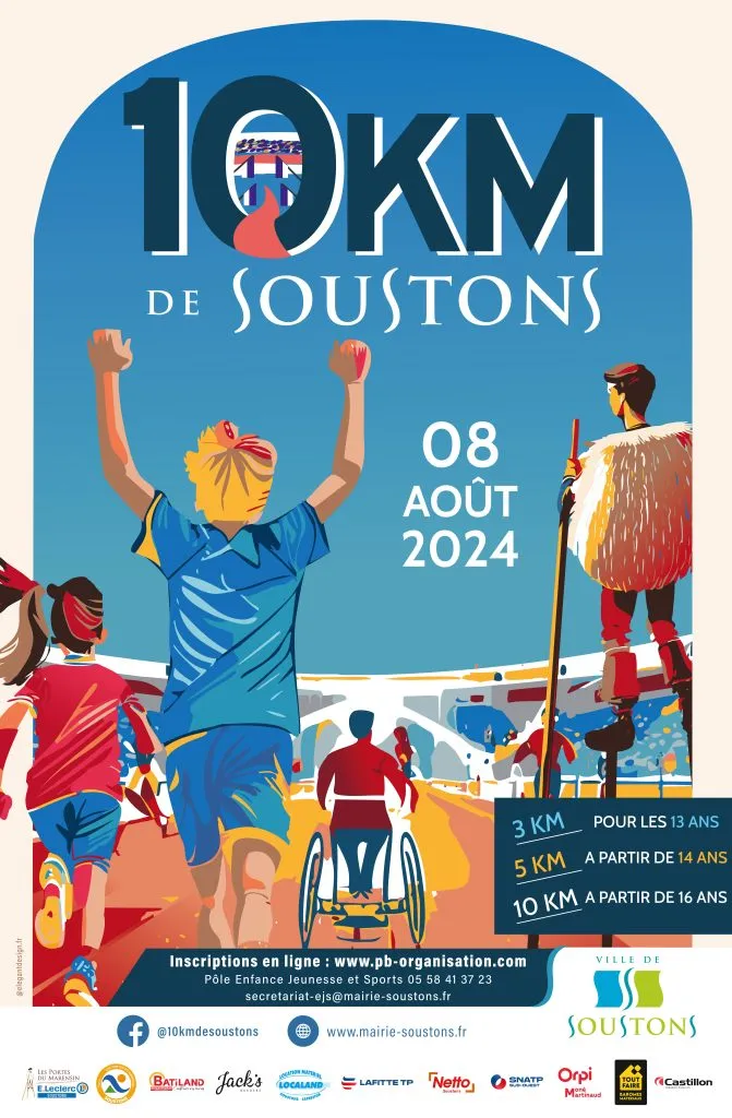 10 km de Soustons 2024 Inscription Résultats