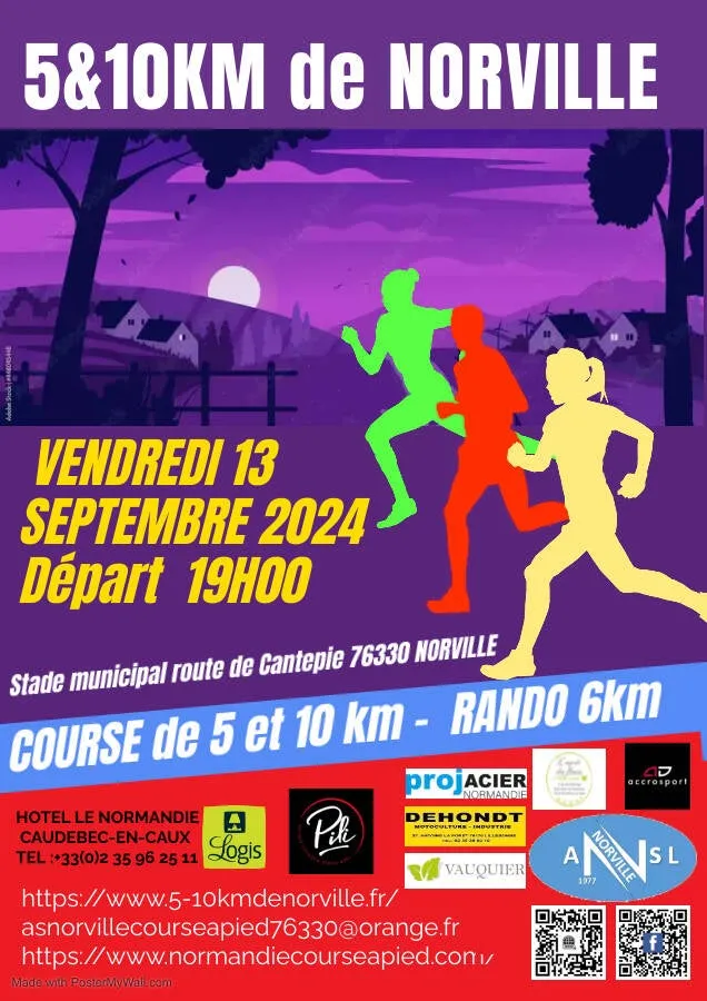 affiche de la course