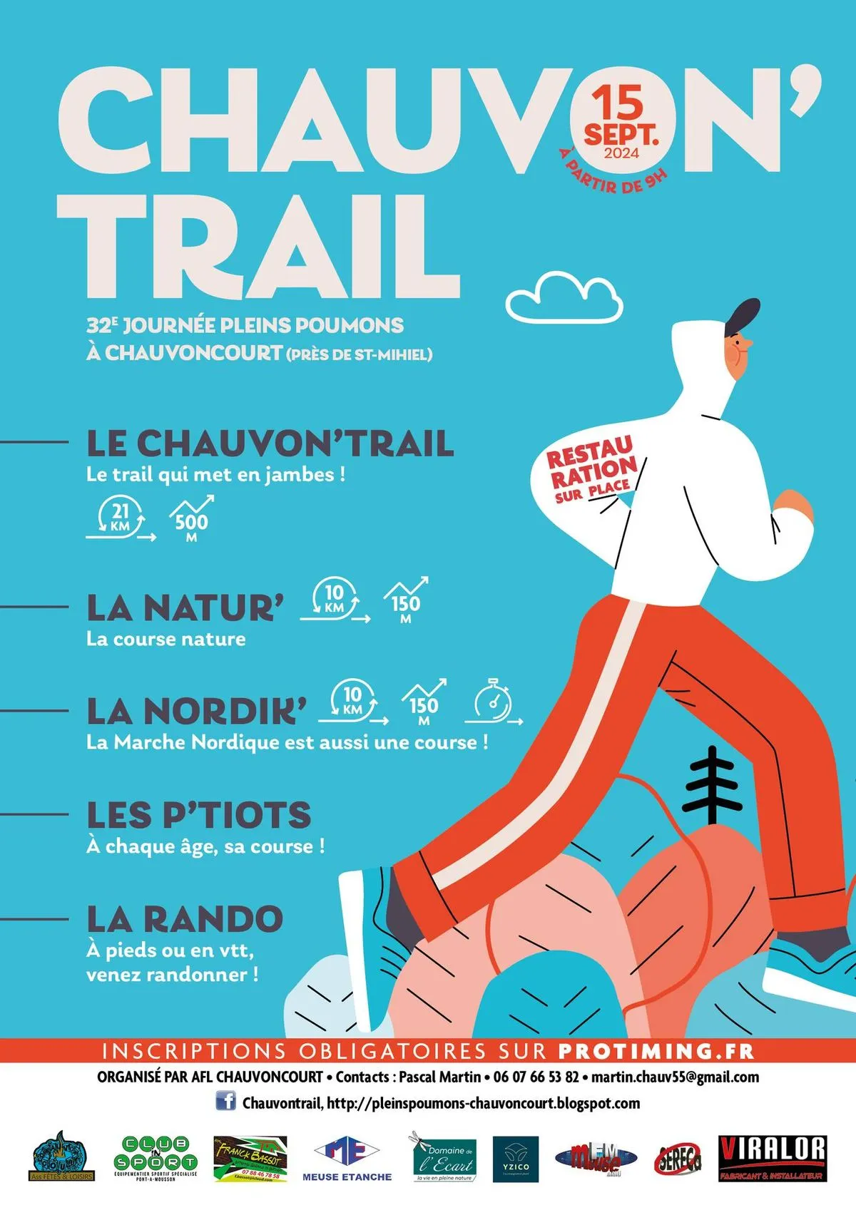 Chauvon Trail 2024 Inscription Résultats