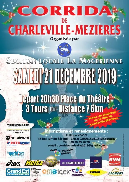 affiche de la course