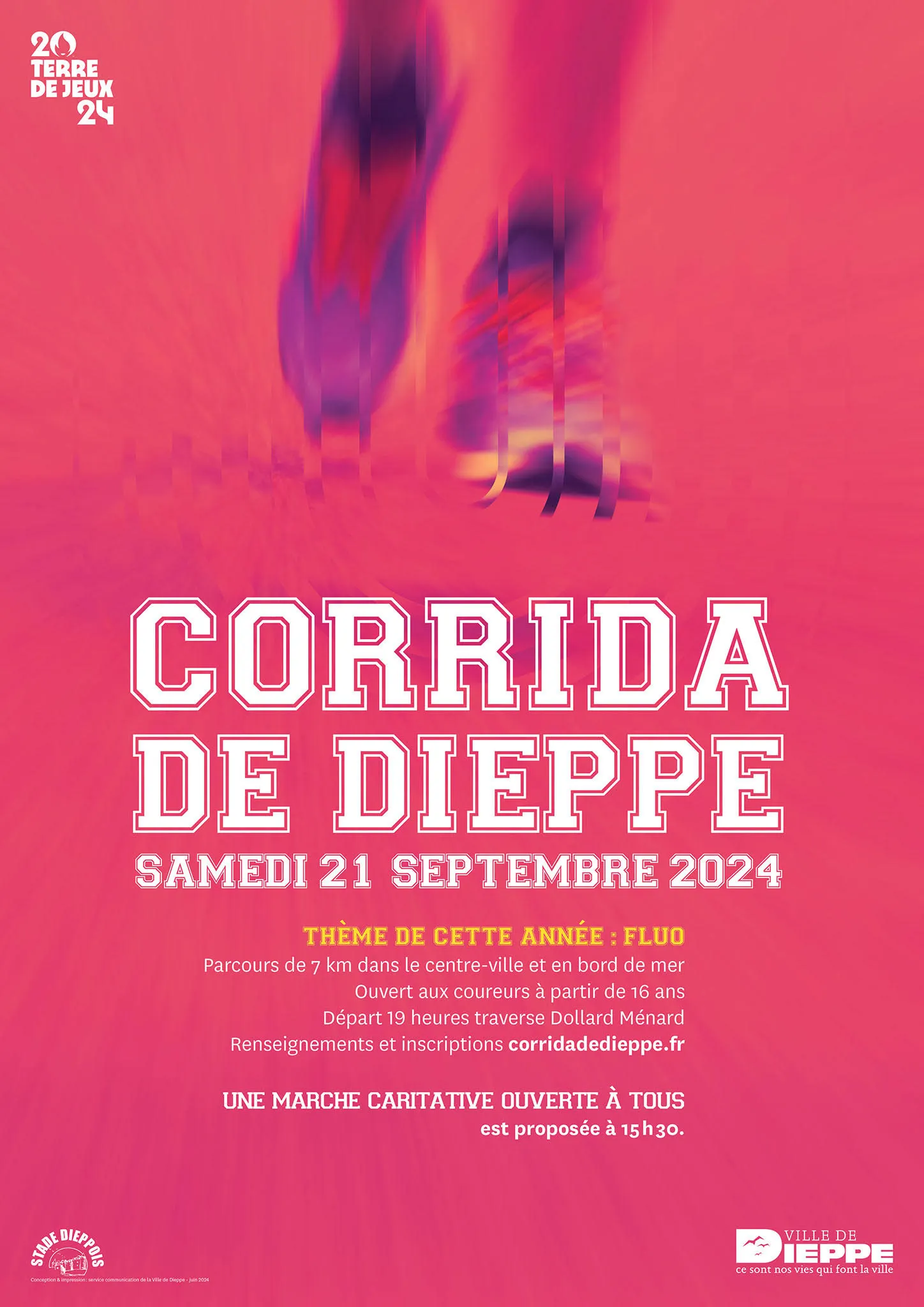 affiche de la course