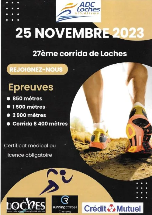 Corrida de Loches 2024 Inscription Résultats