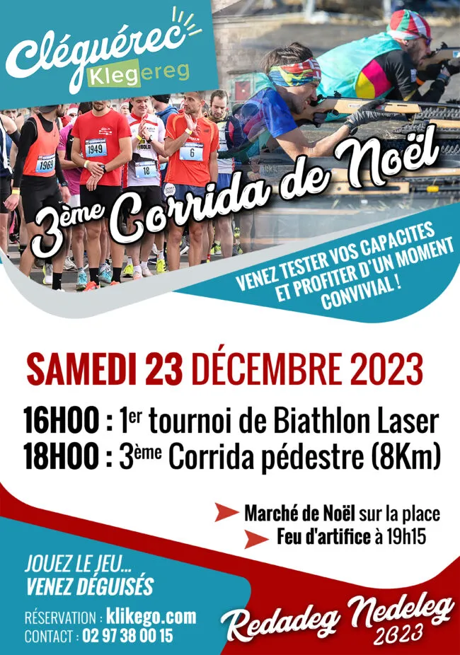 Corrida de Noël – Cleguerec 2025 Inscription Résultats