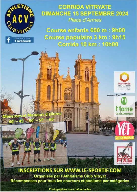 affiche de la course