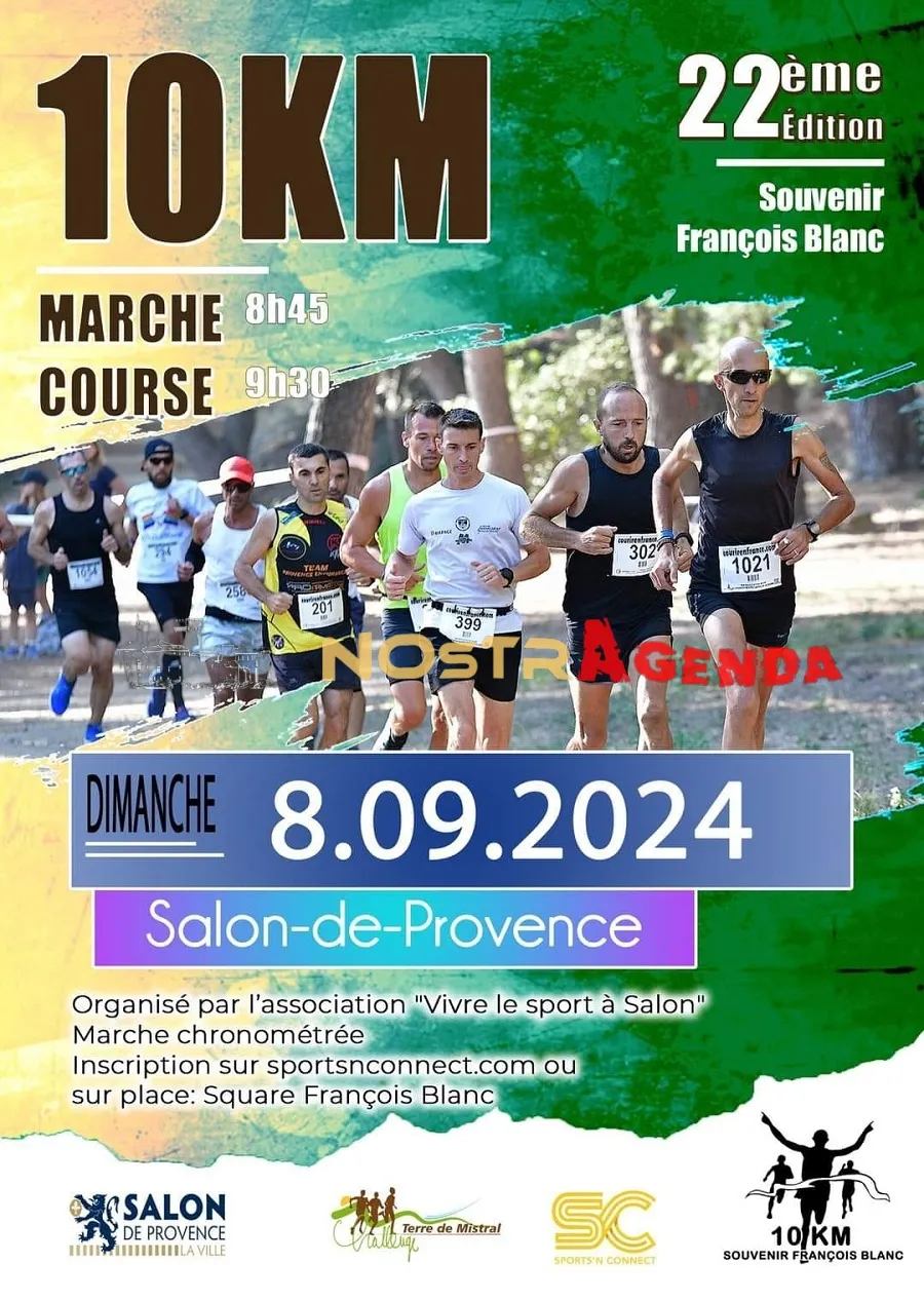 affiche de la course