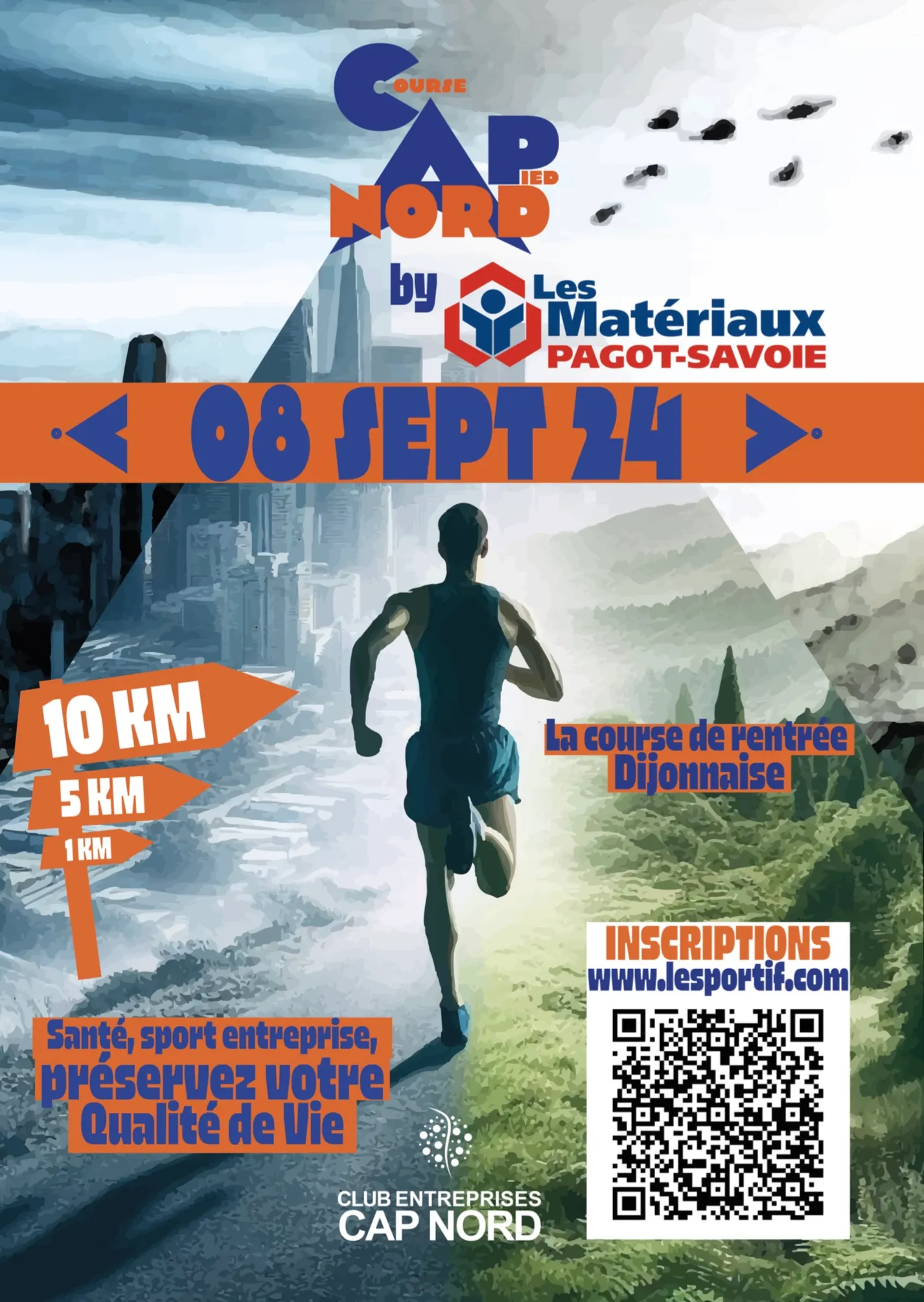 affiche de la course