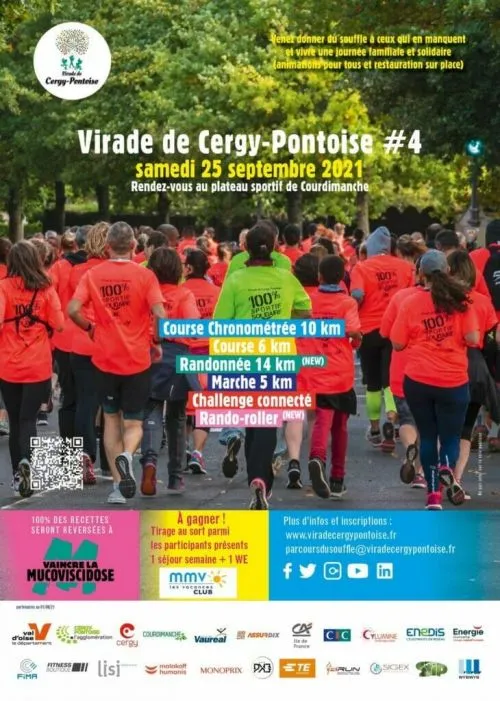 Virade de l’Espoir de Cergy Pontoise 2024 Inscription Résultats