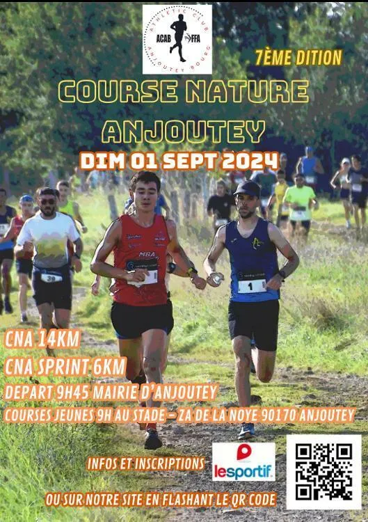 Course nature Anjoutey 2024 Inscription Résultats