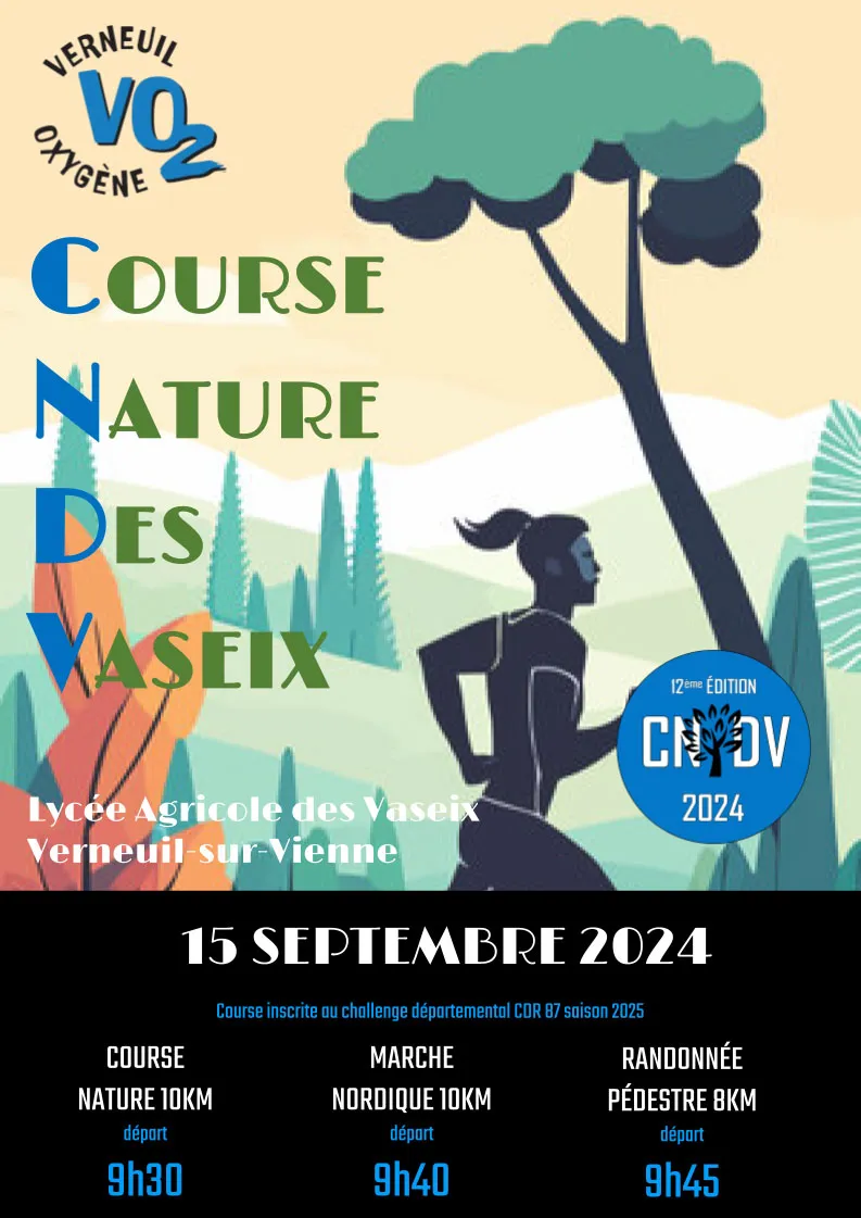 Course nature des Vaseix 2024 Inscription Résultats