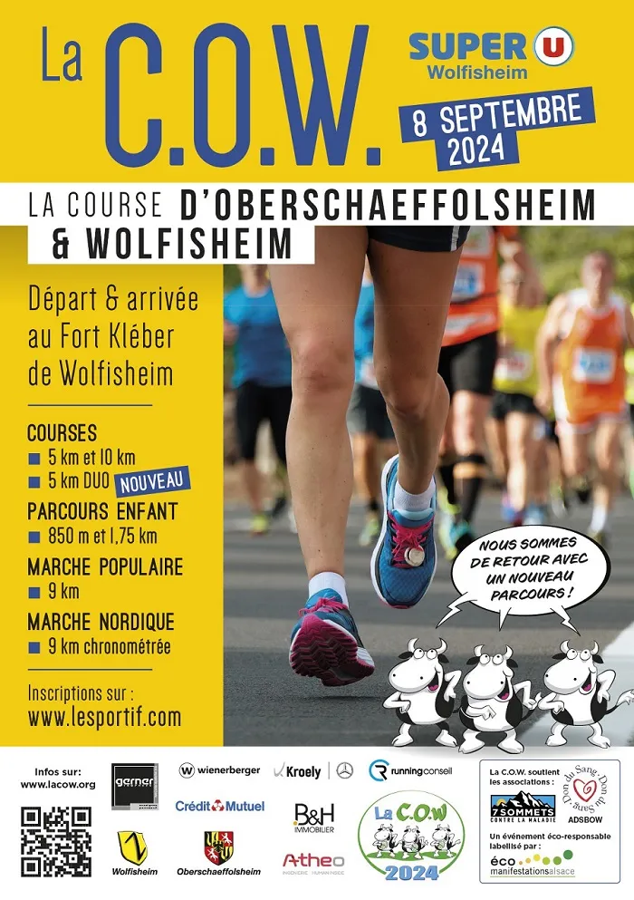 affiche de la course