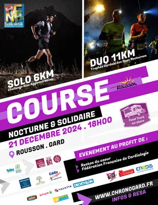 affiche de la course