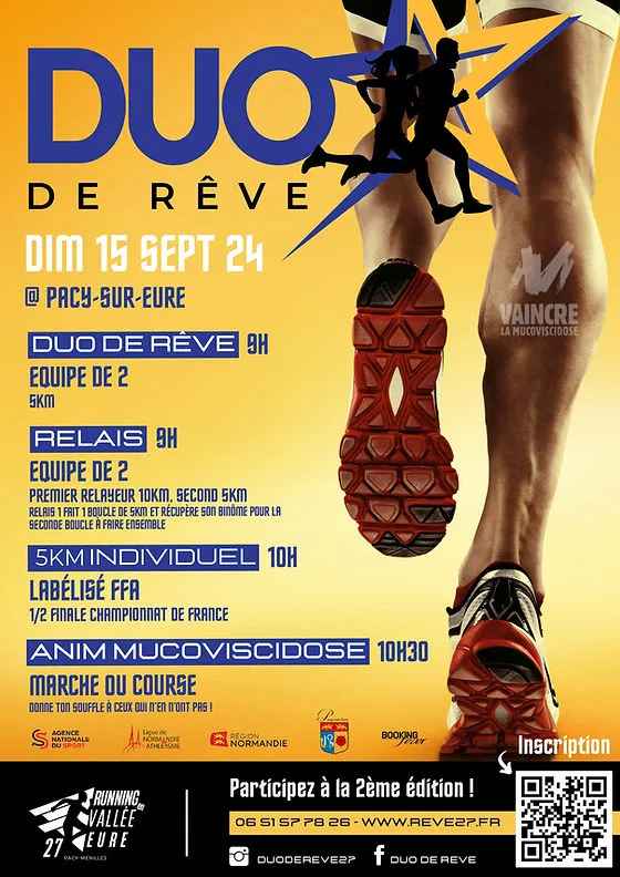 affiche de la course