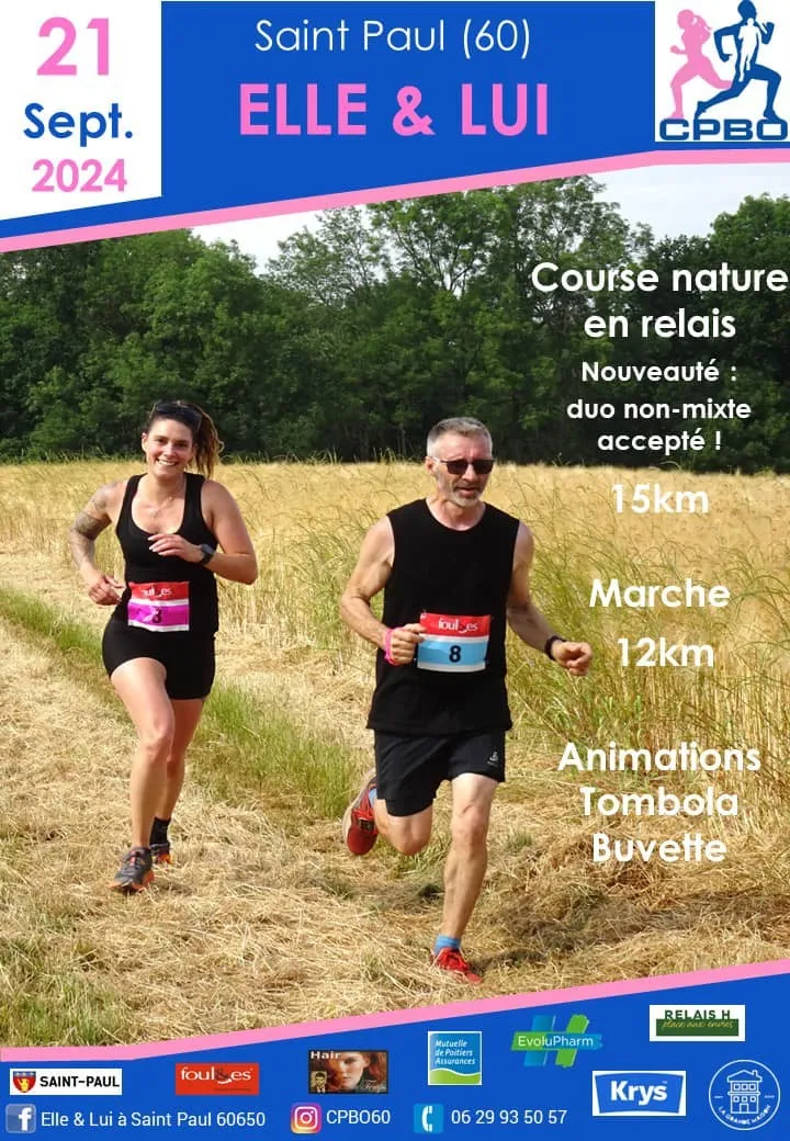 affiche de la course