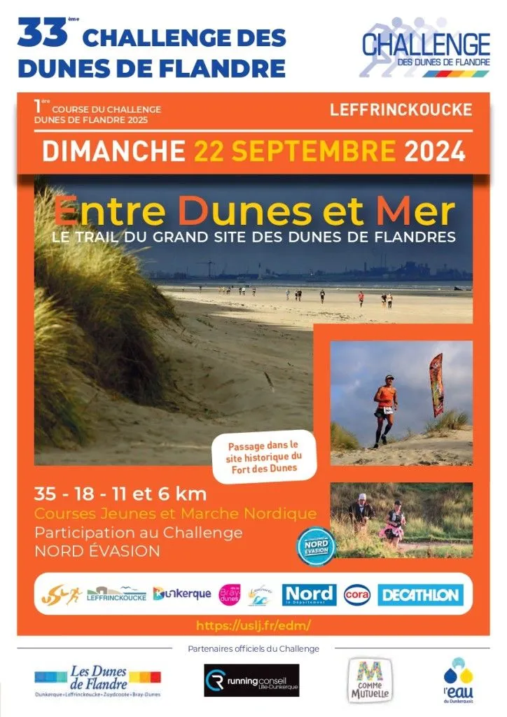 Entre Dunes et Mer – Leffrinckoucke 2024 Inscription Résultats