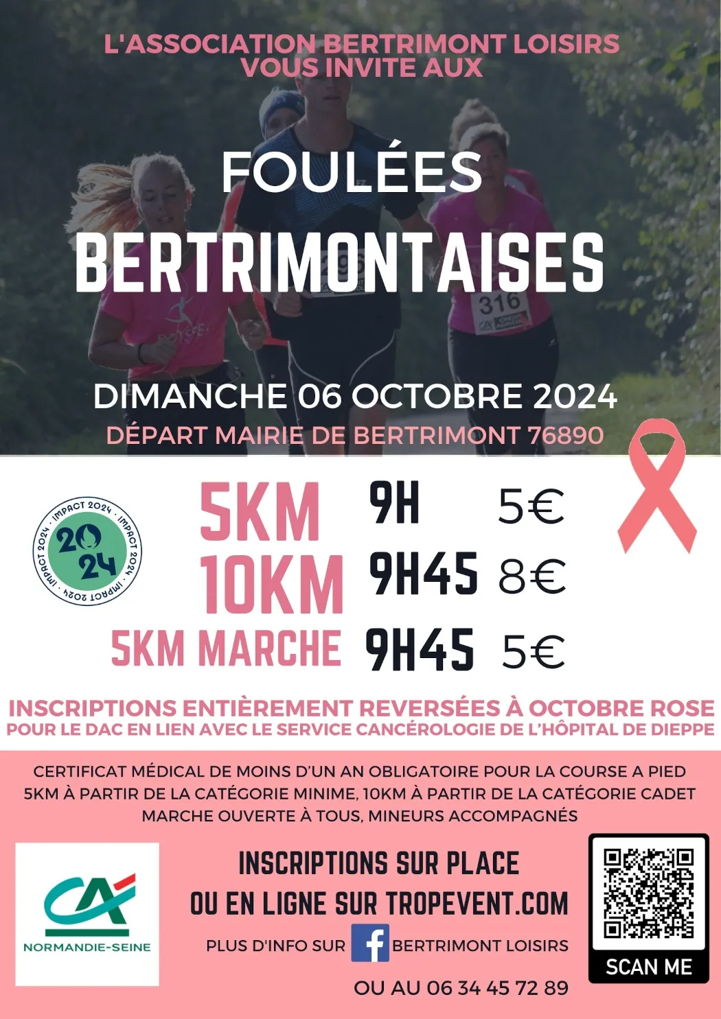 Foulées Bertrimontaises 2024 Inscription Résultats