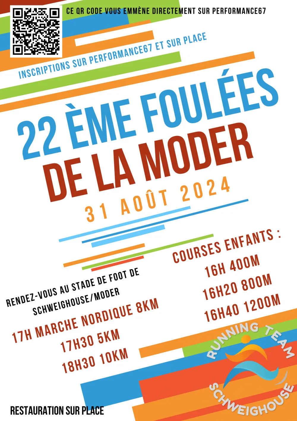 affiche de la course