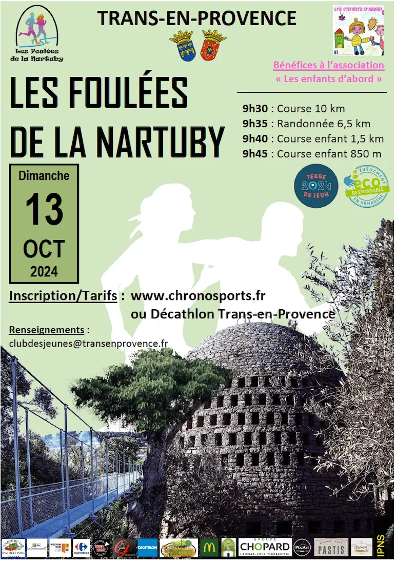 Foulées de la Nartuby 2025 Inscription Résultats