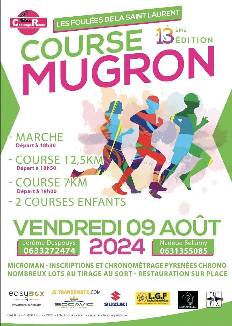 affiche de la course