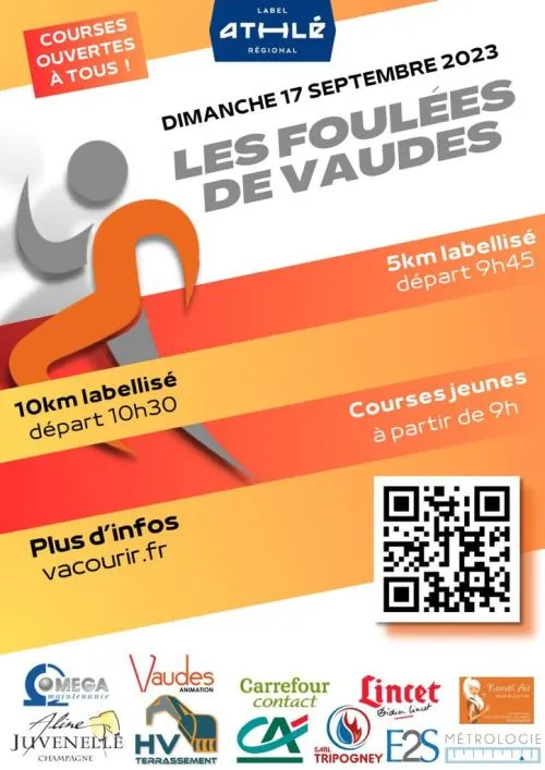 affiche de la course