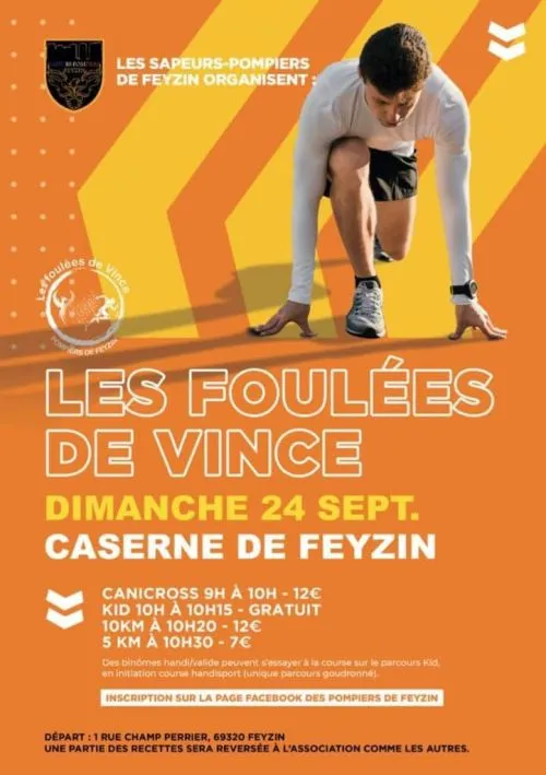 Foulées de Vince 2024 Inscription Résultats