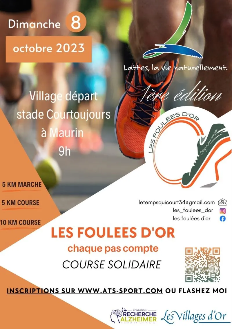 affiche de la course