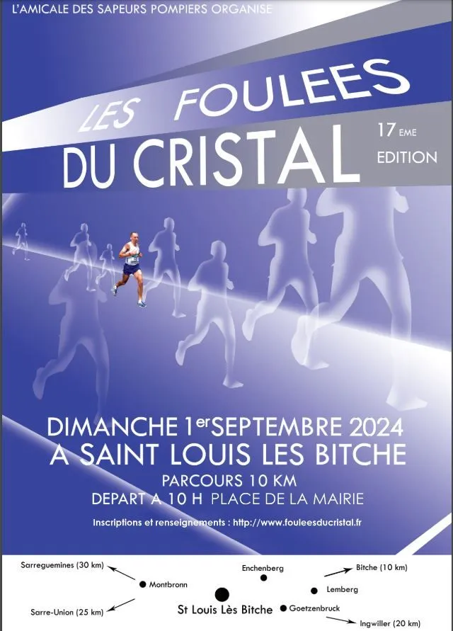 Foulées du Cristal 2024 Inscription Résultats