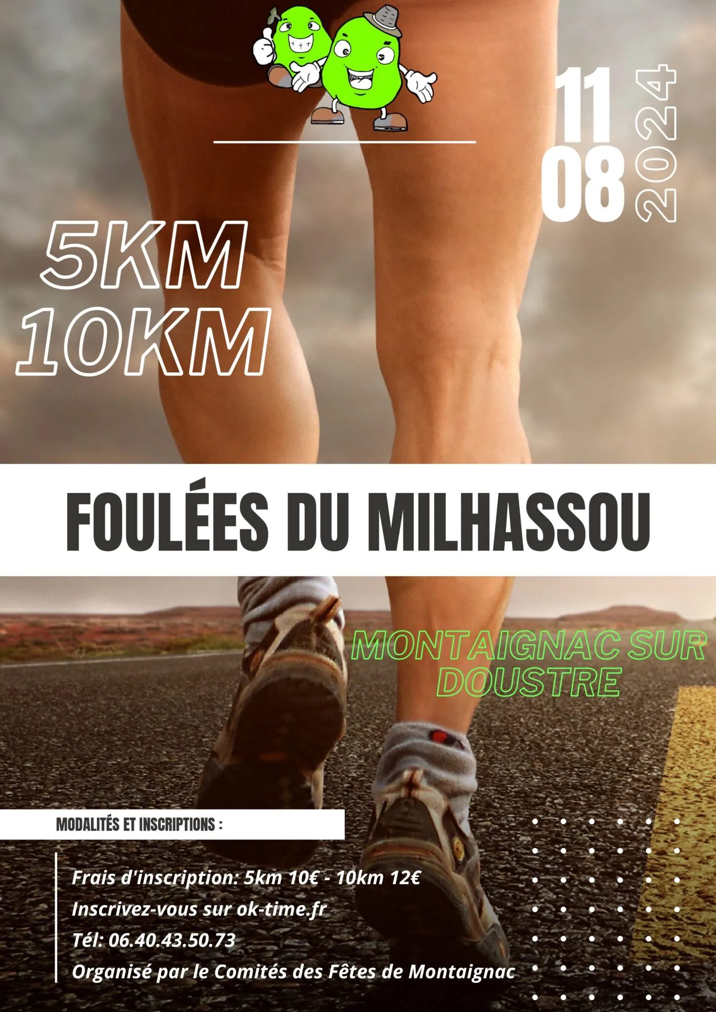 affiche de la course