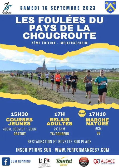 affiche de la course