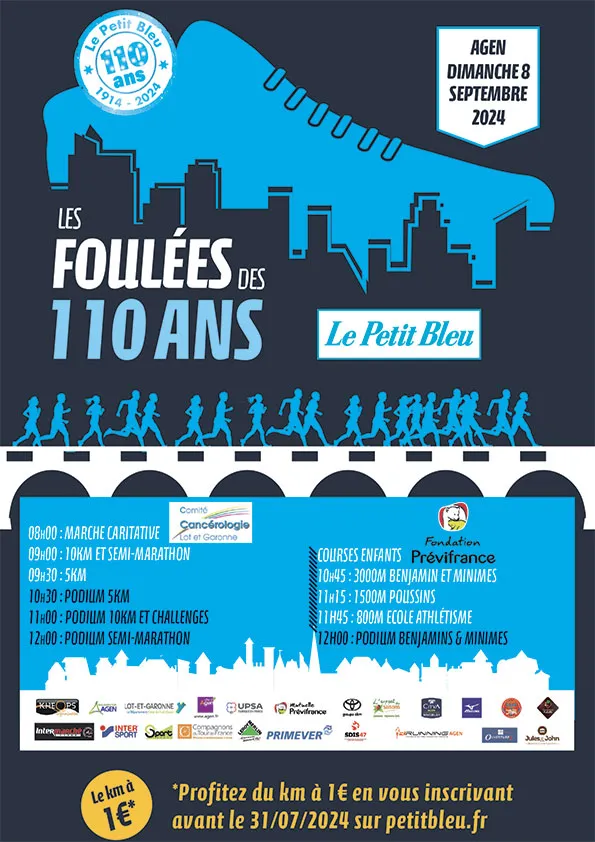 affiche de la course