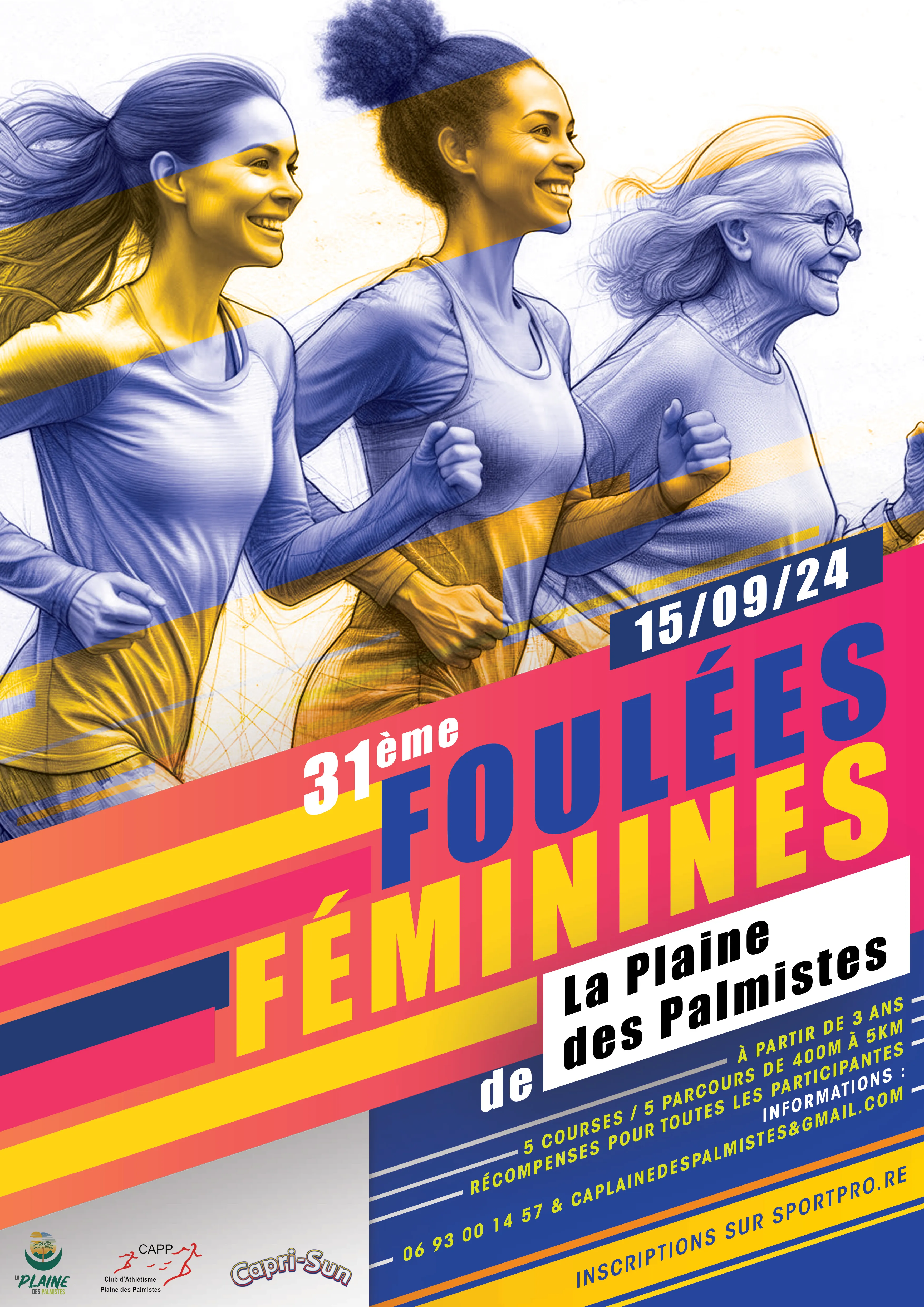 Foulées Féminines de la Plaine des Palmistes 2024 Inscription Résultats