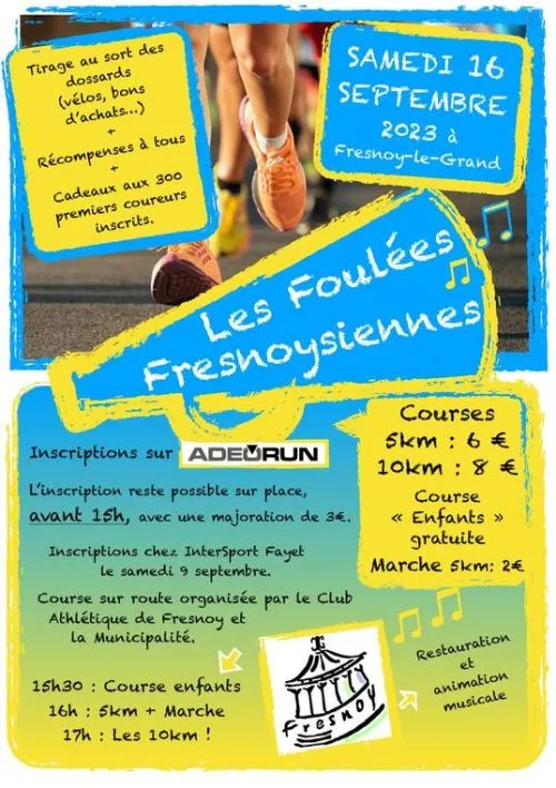 affiche de la course