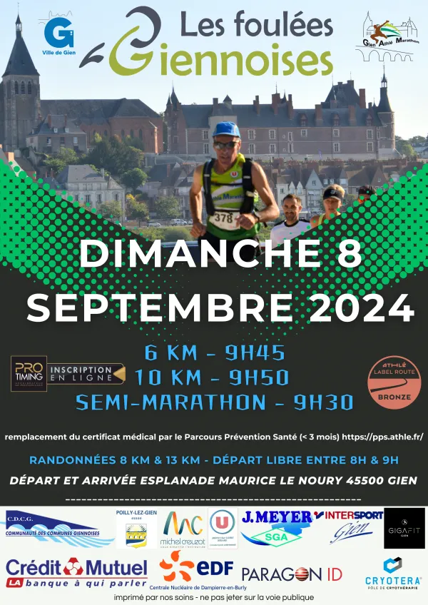 affiche de la course