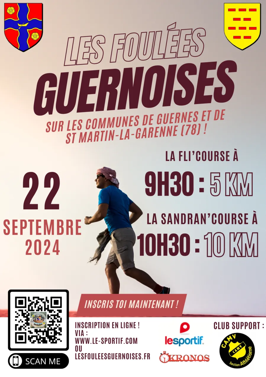 affiche de la course