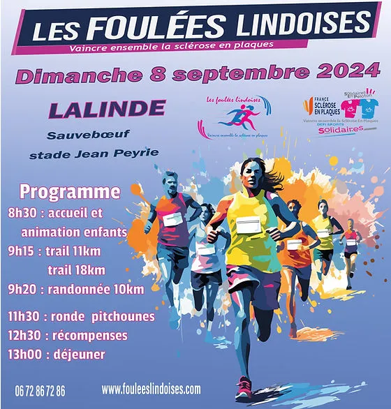 affiche de la course