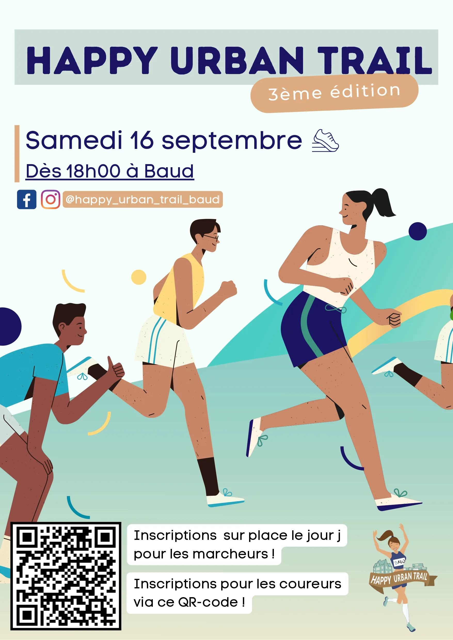 affiche de la course