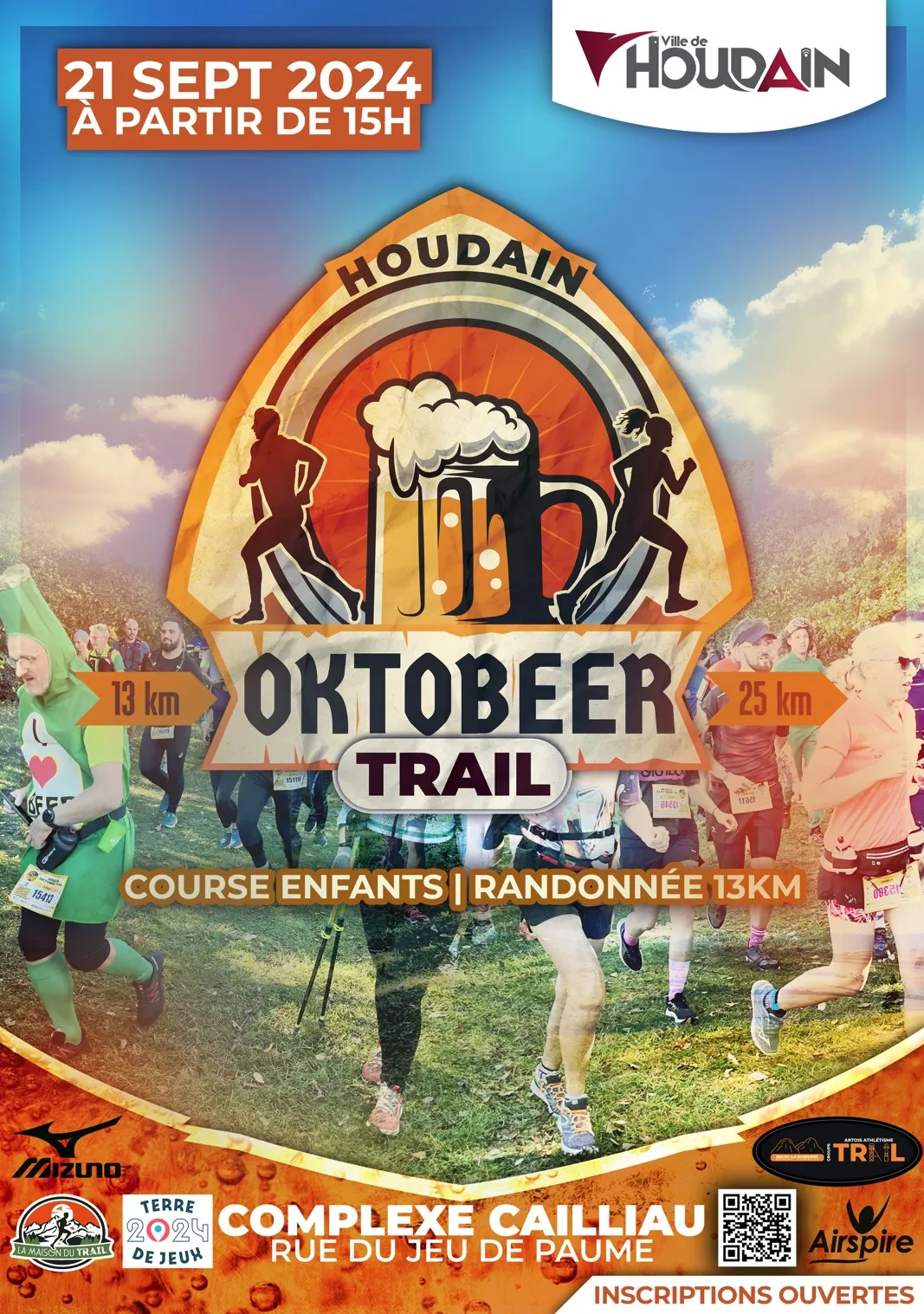 Houdain Oktober trail 2024 Inscription Résultats