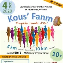 affiche de la course