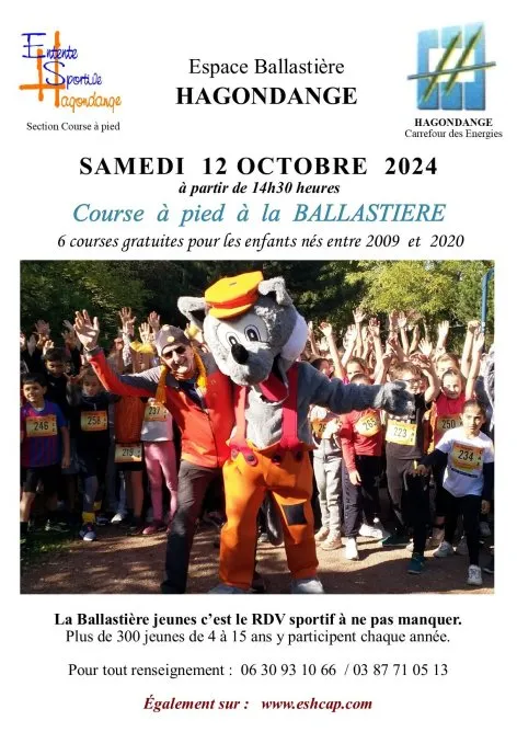 La Ballastière jeunes 2025 Inscription Résultats