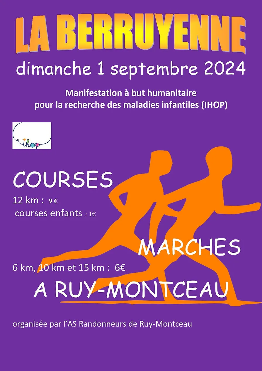 affiche de la course