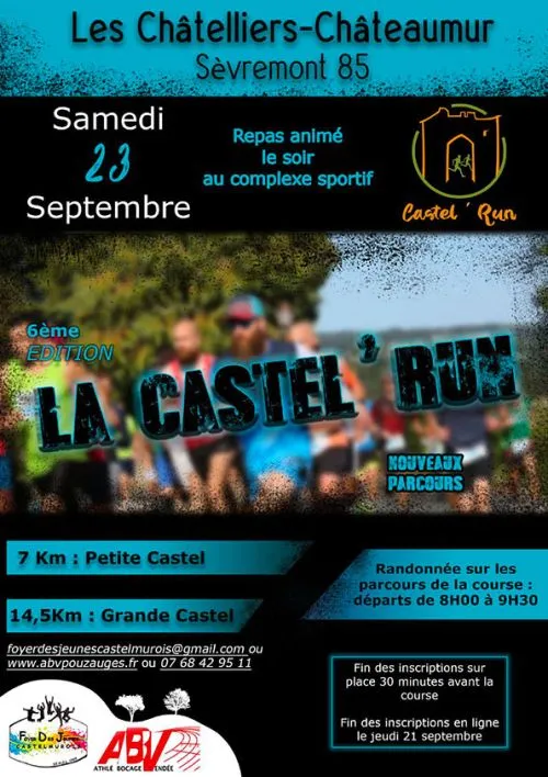 affiche de la course