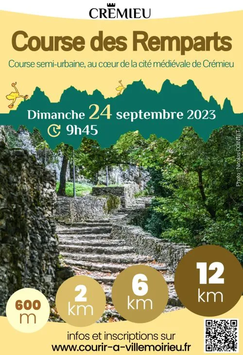 La course des Remparts – Crémieu 2025 Inscription Résultats