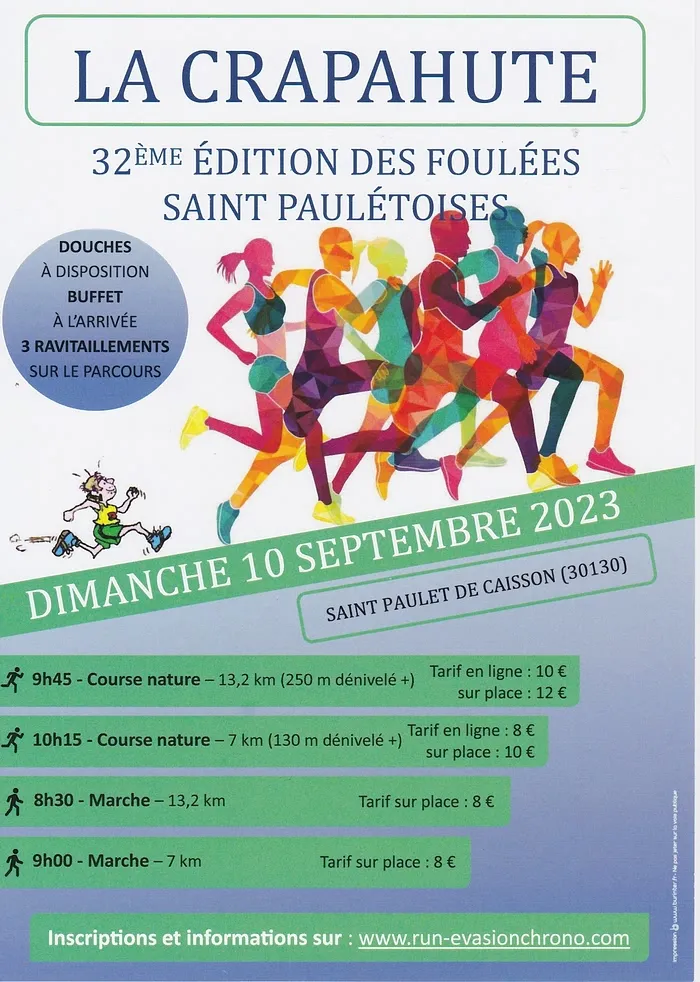 affiche de la course