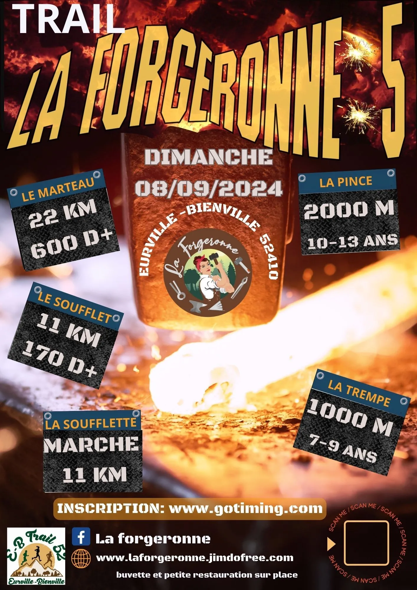 affiche de la course